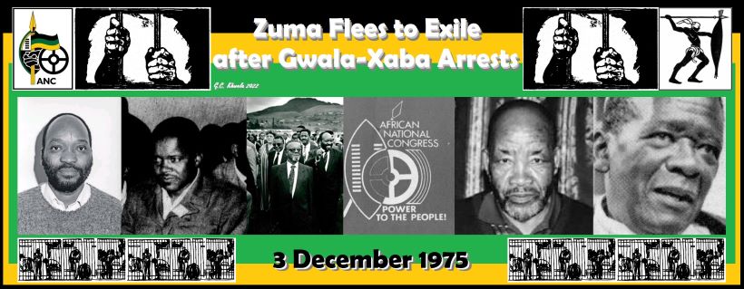 You are currently viewing Zuma Flees to Exile after Gwala-Xaba Arrests