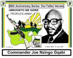 Joe Nzingo Gqabi Arrested