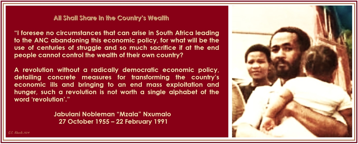 Read more about the article All Shall Share in the Country’s Wealth