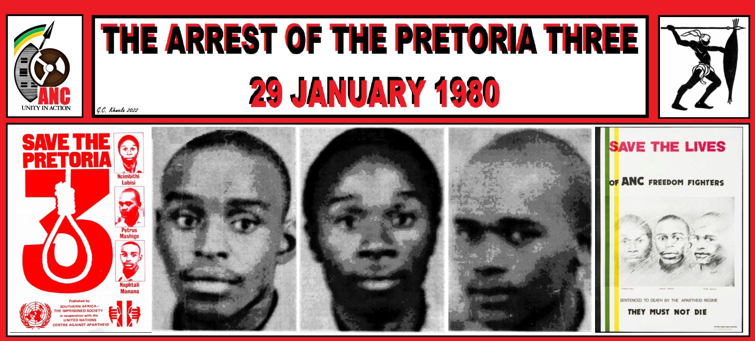 You are currently viewing The Umkhonto we Sizwe (MK) “Pretoria Three” Arrested