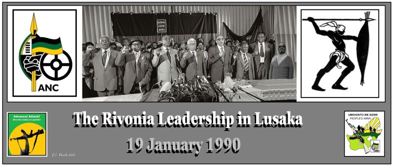 You are currently viewing The Rivonia Leadership in Lusaka