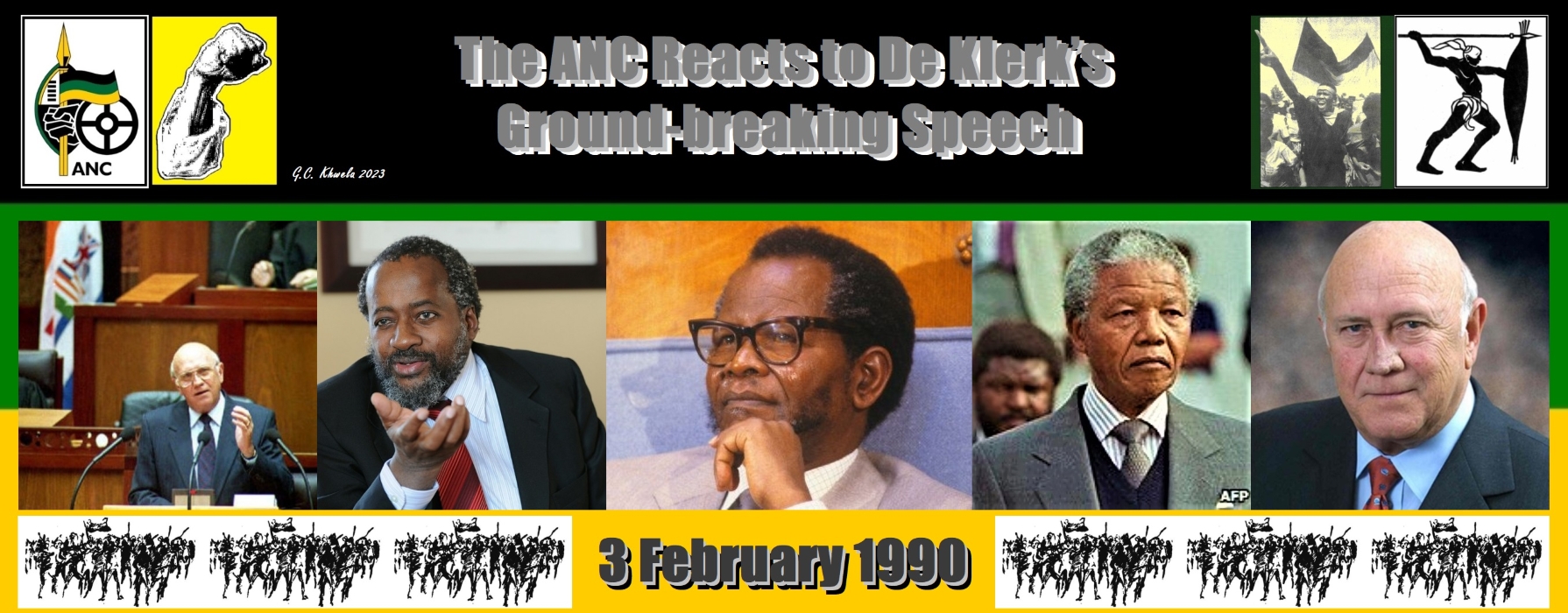 Read more about the article The ANC Reacts to De Klerk’s Ground-breaking Speech