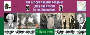 ANC and Unrests in the Bantustans