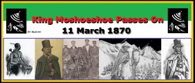 King Moshoeshoe I Passes On