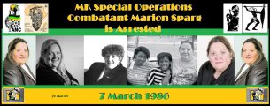 MK Special Operations Combatant Marion Sparg is Arrested