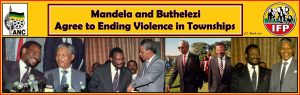 Read more about the article Mandela and Buthelezi Agree to Ending Violence in Townships