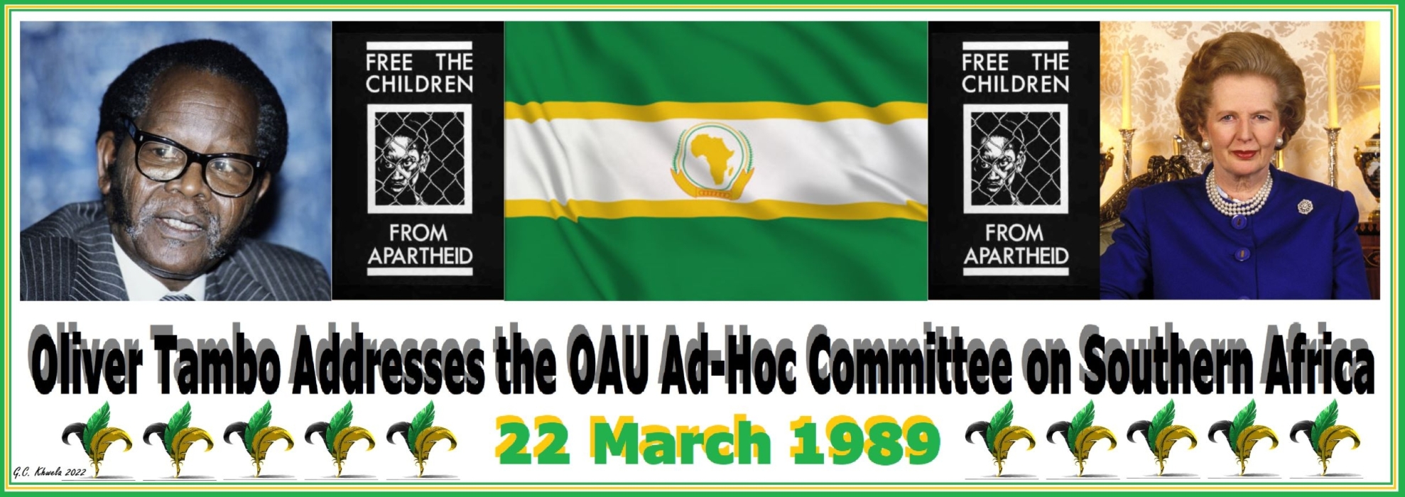 Read more about the article Oliver Tambo Addressing the OAU Ad-Hoc Committee on Southern Africa