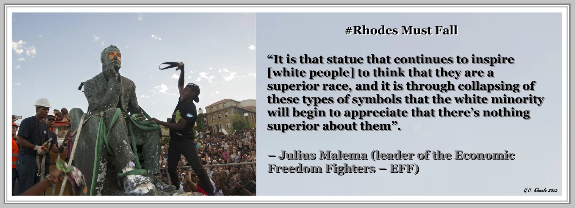 Read more about the article Rhodesmustfall Movement