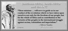 Southern Africa, South Africa and the ANC – 27 March 1968