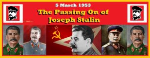 Joseph Stalin Passes On