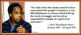 Chris Hani – Fighter for the Workers and the Poor