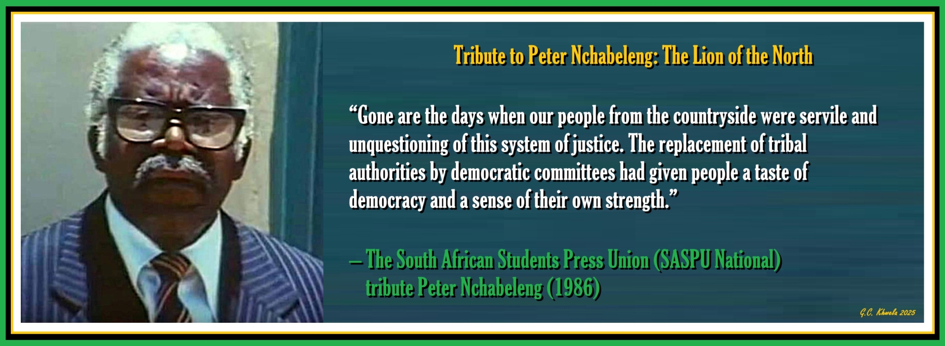 Read more about the article Peter Nchabeleng Dies in Detention