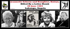 Jeanette Schoon and Daughter Killed By a Letter Bomb – 28 June 1984