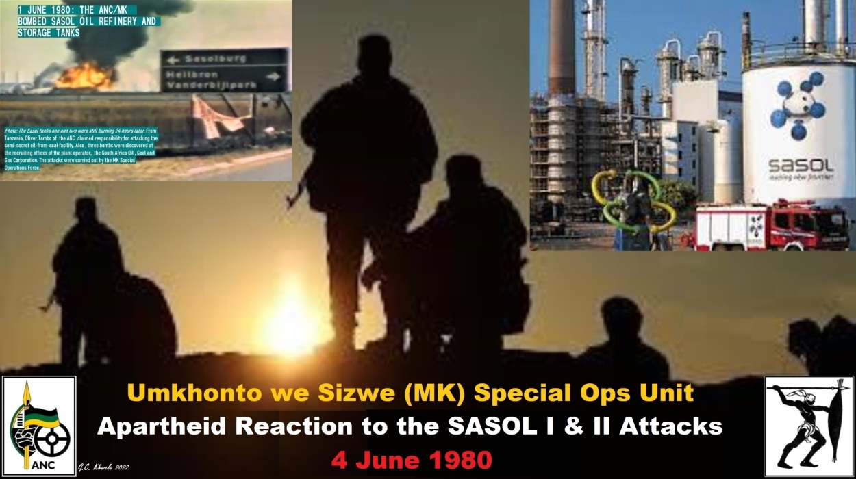Read more about the article Reaction to the MK Special Ops SASOL I and II Attacks