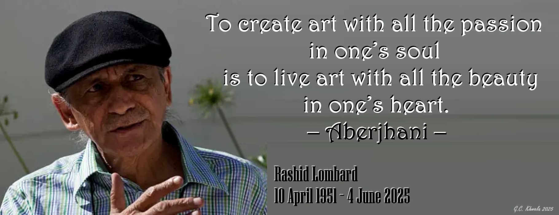 Read more about the article Tribute to the Legendary Rashid Lombard