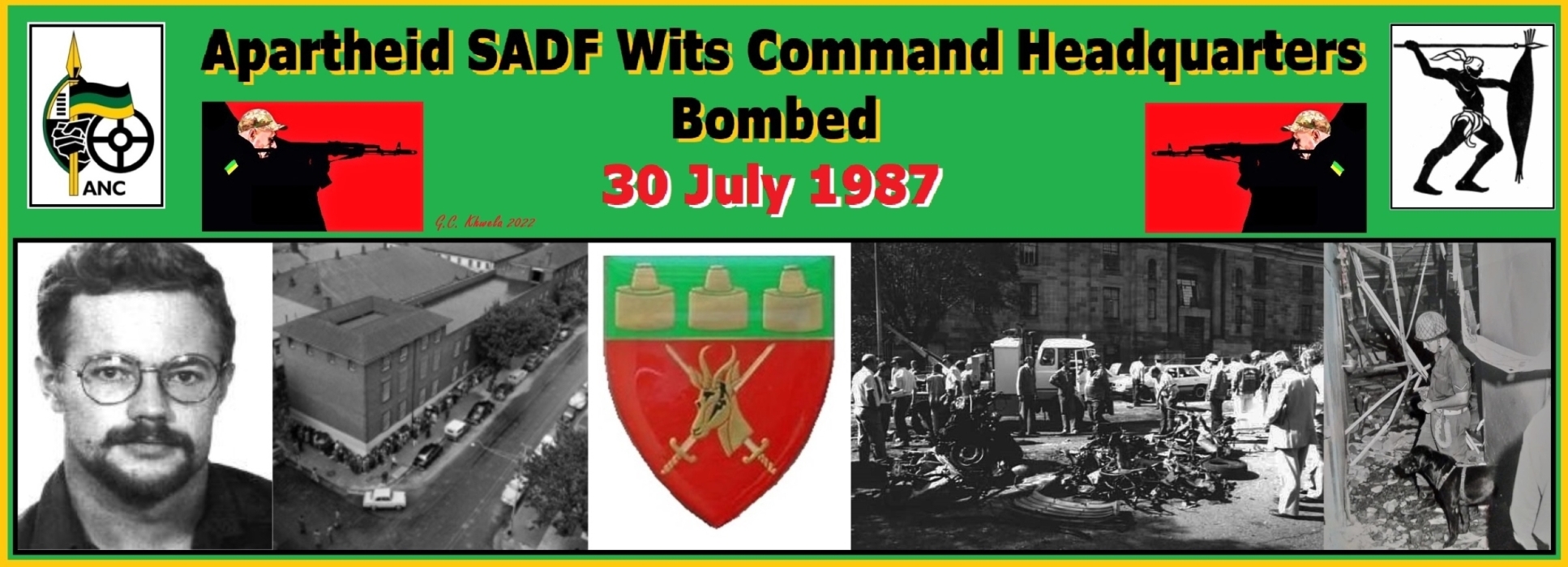 You are currently viewing Apartheid SADF Wits Command Headquarters Bombed