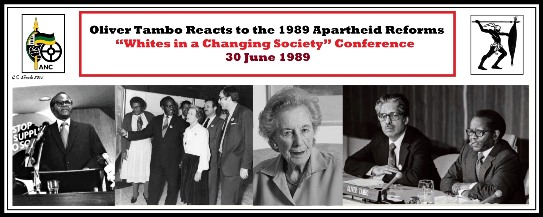 Read more about the article Oliver Tambo Reacts to the 1989 Apartheid Reforms