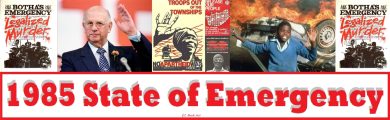 PW Botha Declares a State of Emergency – 20 July 1985