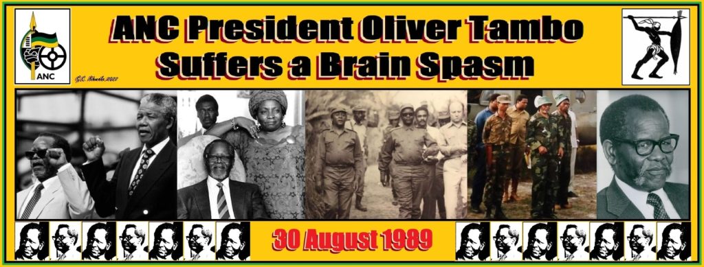 Read more about the article ANC President Oliver Tambo Suffers a Brain Spasm