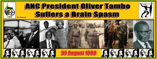 ANC President Oliver Tambo Suffers a Brain Spasm