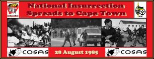 National Insurrection Spreads to Cape Town