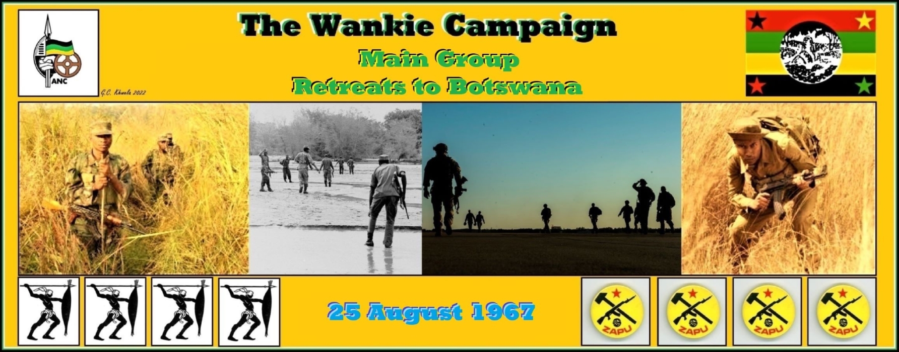You are currently viewing Wankie Campaign – Main Group Retreats to Botswana after Discontentment