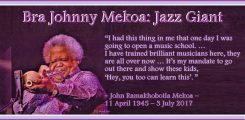 Bra Johnny Mekoa: Jazz Giant