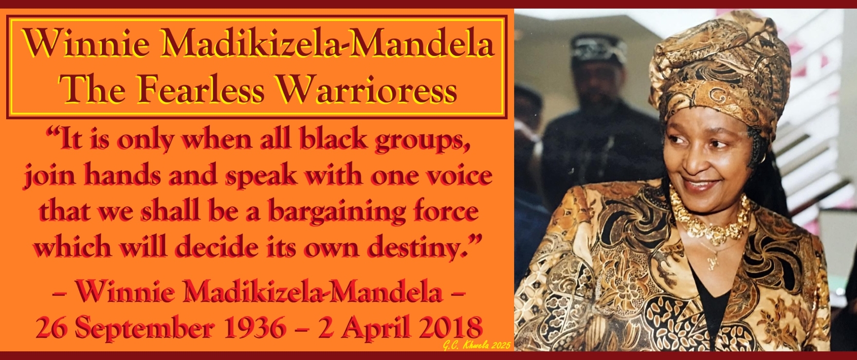 You are currently viewing Winnie Madikizela-Mandela: The Fearless Warrioress