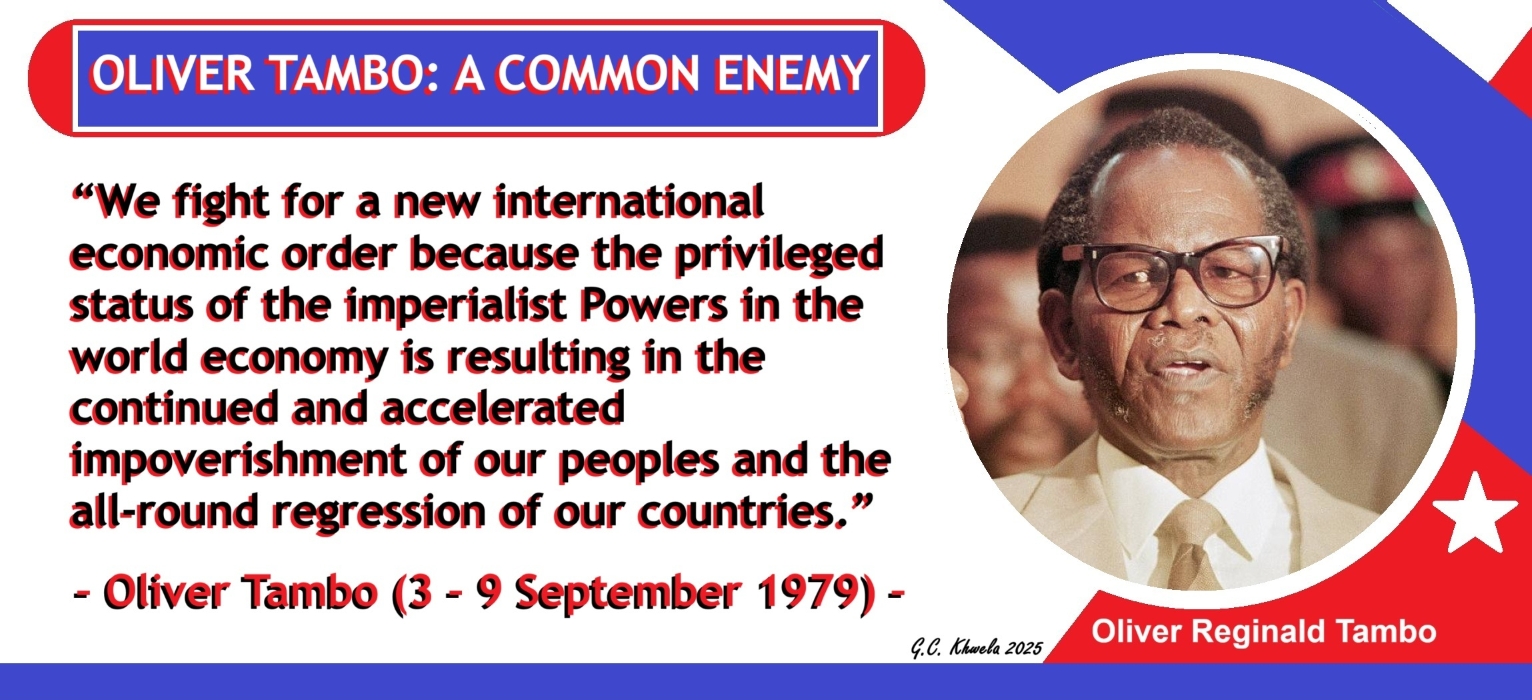 Read more about the article Oliver Tambo: A Common Enemy