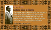 Oliver Tambo: Southern Africa in Struggle