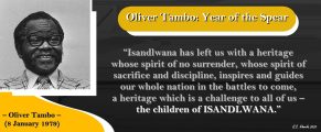 Oliver Tambo: Year of the Spear