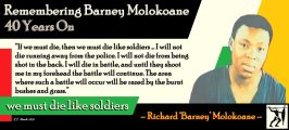 Remembering Barney Molokoane