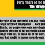 Forty Years of the Kabwe Conference: The Struggle Mounts