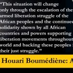 Houari Boumédiène: A Great African Departs
