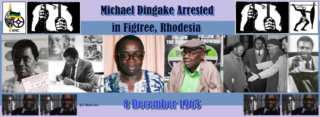 Read more about the article Michael Dingake Arrested in Figtree, Rhodesia