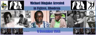 Michael Dingake Arrested in Figtree, Rhodesia