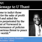 Oliver Tambo: New Year Message to U Thant