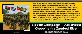 Sipolilo Campaign – ‘Advanced Group’ to the Zambezi River