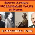 South Africa-Mozambique Talks in Paris