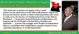 Hands Off the People’s Republic of Angola: Africa Stands Firm Against Imperialism