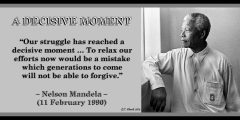 Nelson Mandela: A Decisive Moment