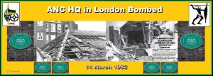 ANC Headquarters in London is Bombed