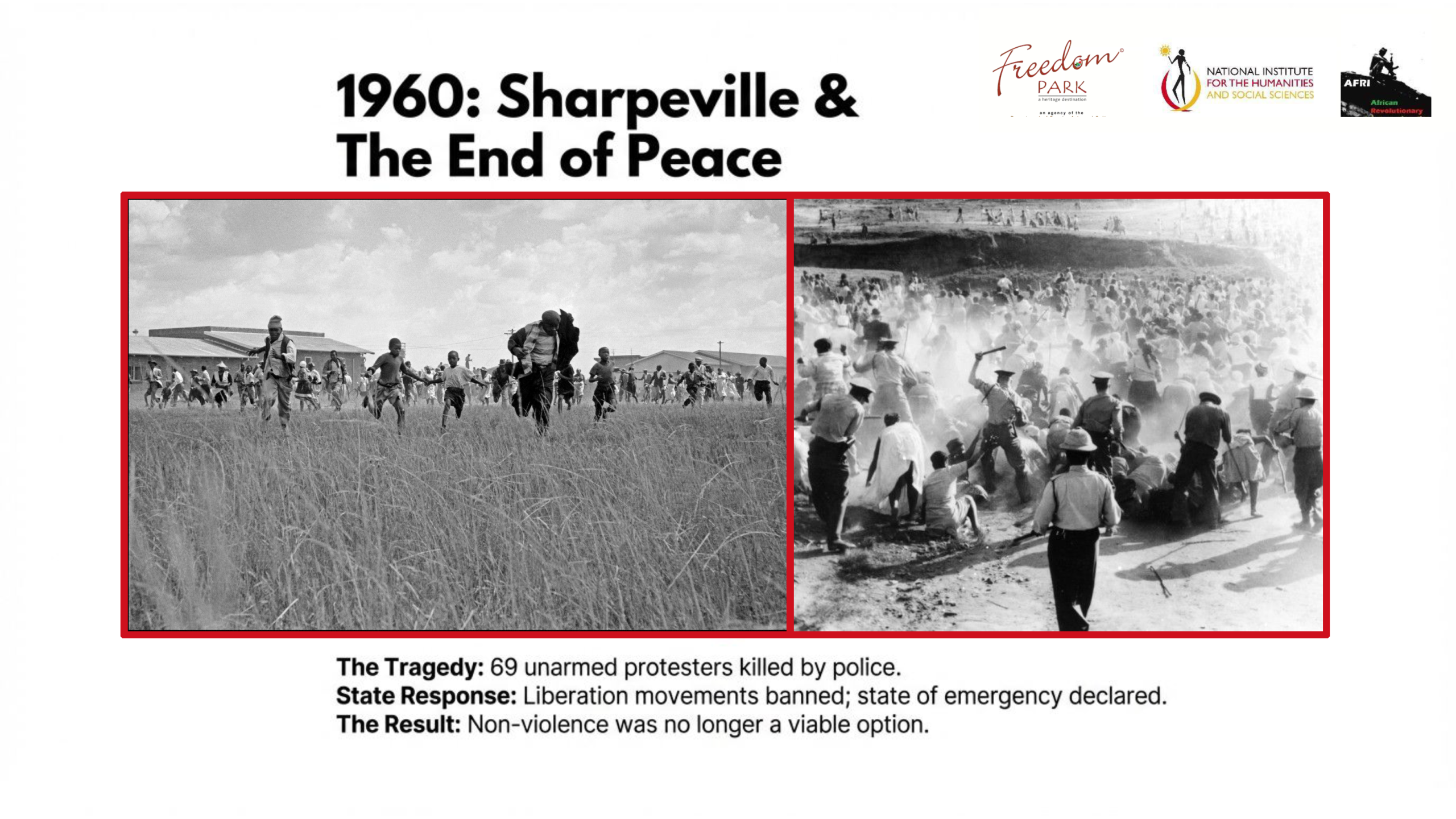 Read more about the article 66 Years since the Sharpeville Massacre