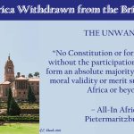 Apartheid South Africa Withdrawn from the British Commonwealth