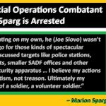 MK Special Operations Combatant Marion Sparg is Arrested