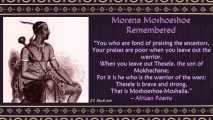 Morena Moshoeshoe Remembered