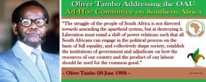 Oliver Tambo: Addressing the OAU Ad-Hoc Committee on Southern Africa