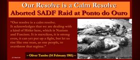 Our Resolve is a Calm Resolve: Aborted SADF Raid at Ponto do Ouro