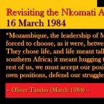 Revisiting the Nkomati Accord: 16 March 1984