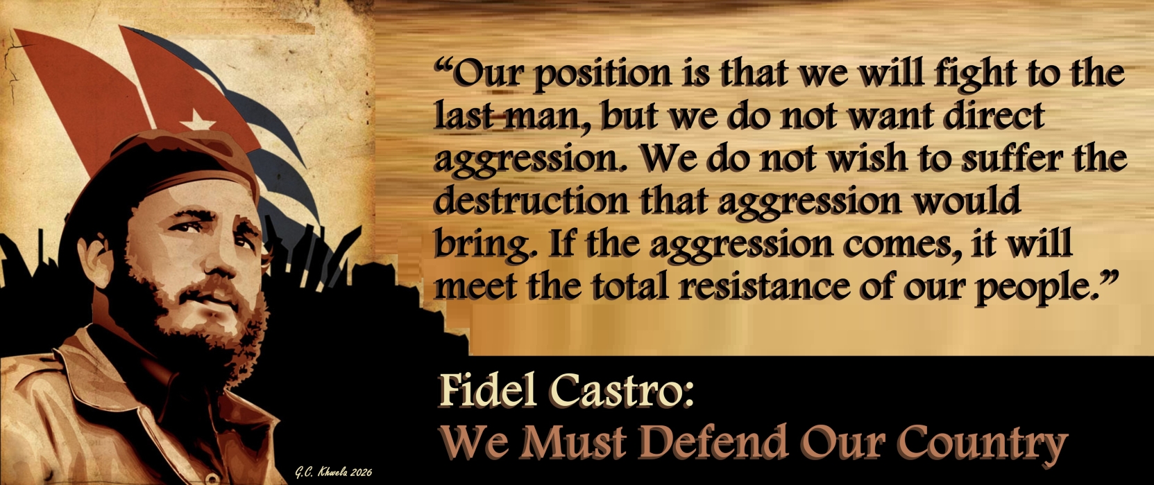 You are currently viewing Fidel Castro: We Must Defend Our Country – Denouncing US Bay of Pigs Aggression